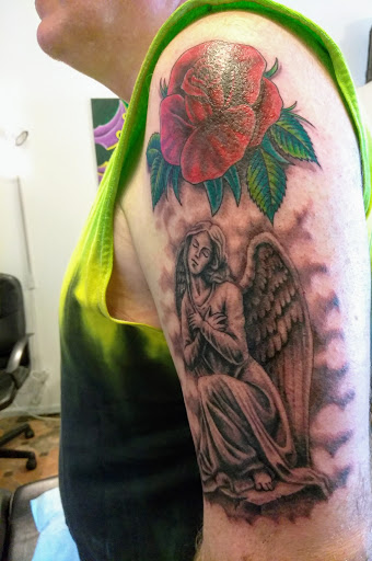 Explore spartan tattoo ideas, creative tattoo ideas in Hebron, available at Explosive Ink Tattoo