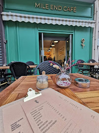 Mile End Café à Ajaccio carte