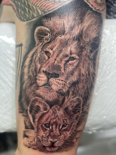 Explore tattoo ideas for your legs, creative tattoo ideas in Naples, available at Secret ink tattoo studio