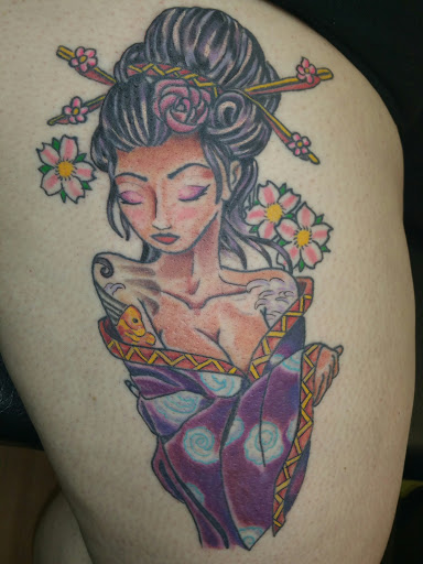 Explore iron maiden tattoo ideas, creative tattoo ideas in Shakopee, available at Crazy Lady Ink LLC