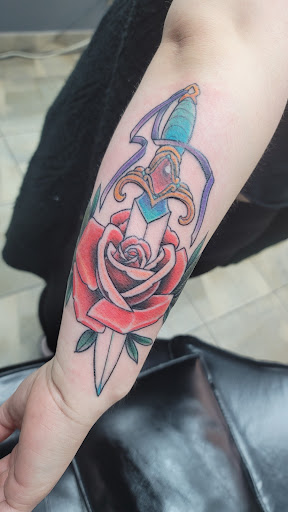 Explore collage tattoo ideas, creative tattoo ideas in Yakima, available at Wallflower Body Piercing & Crazy Ink Tattoo