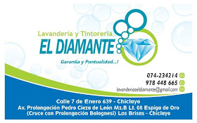 Lavandería y Tintorería El Diamante en Chiclayo