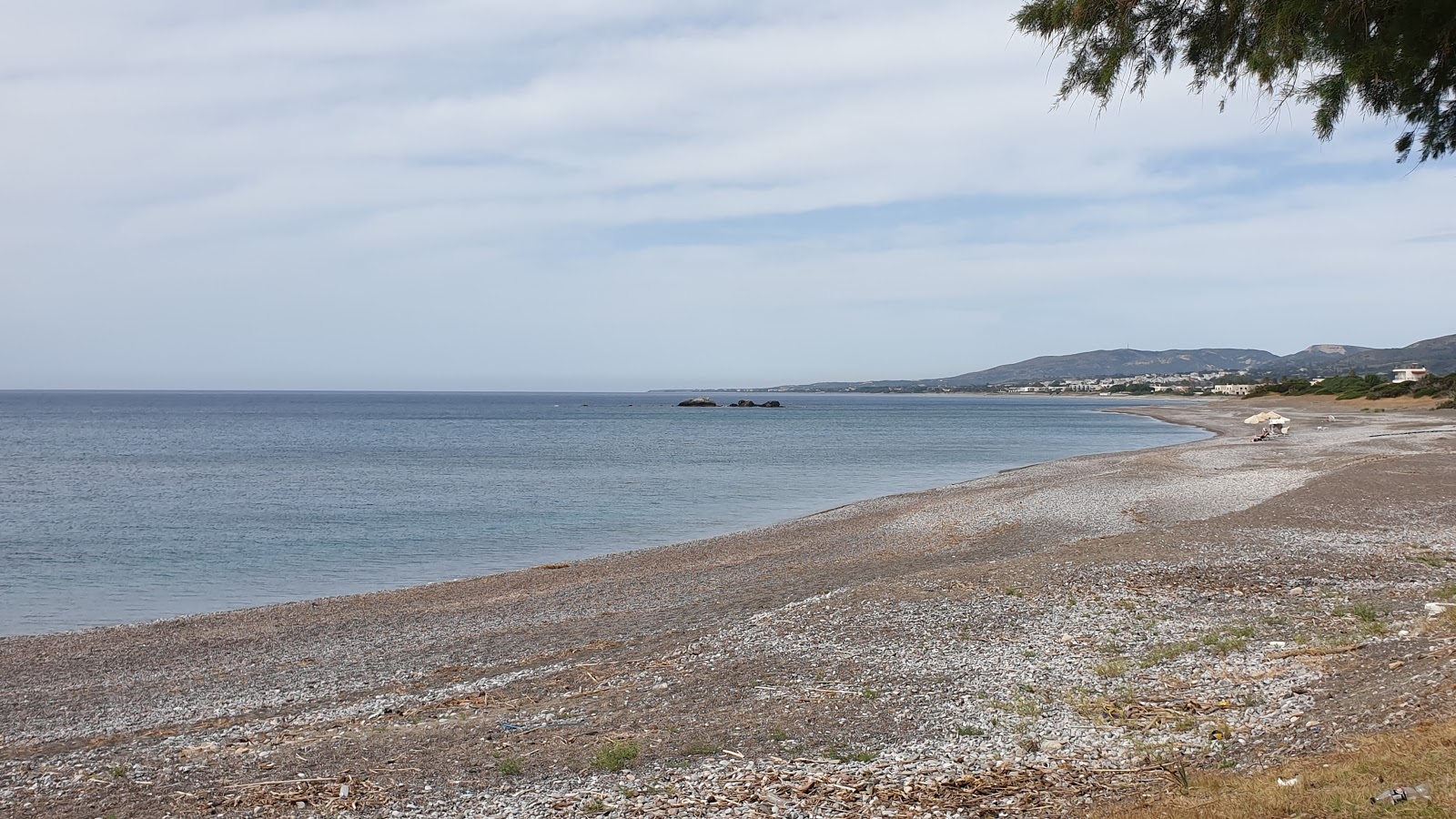 Foto de Megali Gi beach. e o assentamento