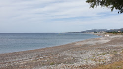 Megali Gi beach.'in fotoğrafı ve yerleşim