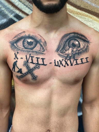 Explore chronic pain tattoo ideas, creative tattoo ideas in Goose Creek, available at Red Kirin Tattoo