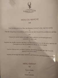 Restaurant français Restaurant des Chasseurs à Ascain - menu / carte