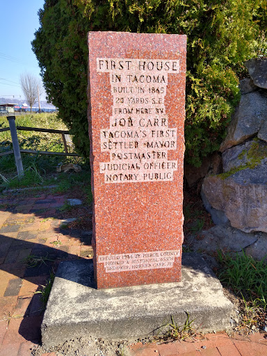 First House in Tacoma Historical Marker, 3016A N Carr St, Tacoma, WA 98403