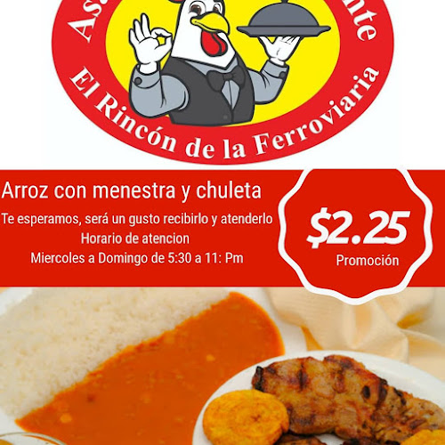 Opiniones de Asadero y Restaurante " El Rincon de la Ferroviaria" en Durán - Restaurante