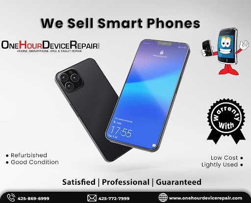 Mobile Phone Repair Shop «One Hour Device Repair Inc.», reviews and photos, 7867 Leary Way NE, Redmond, WA 98052, USA