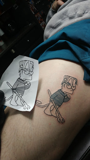 Explore samurai champloo tattoo ideas, creative tattoo ideas in Bethlehem, available at Southside Ink