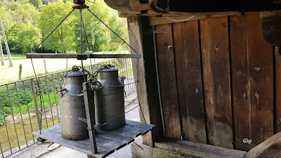 téléphérique à lait à Blois sur Seille à Blois-sur-Seille