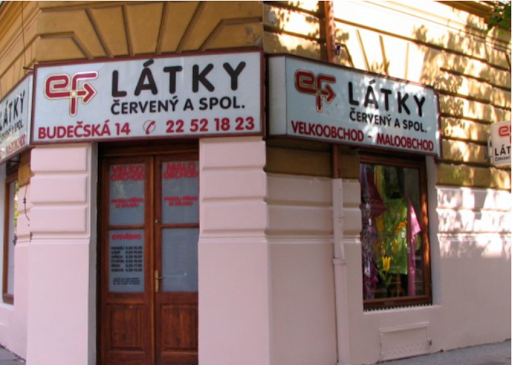 Latky Cerveny - decorator and clothing fabrics