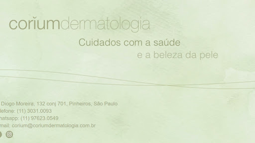 Logo da empresa - Corium Dermatologia