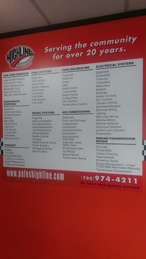 Auto Repair Shop «Highline Automotive», reviews and photos, 11332 SW Hwy, Palos Hills, IL 60465, USA