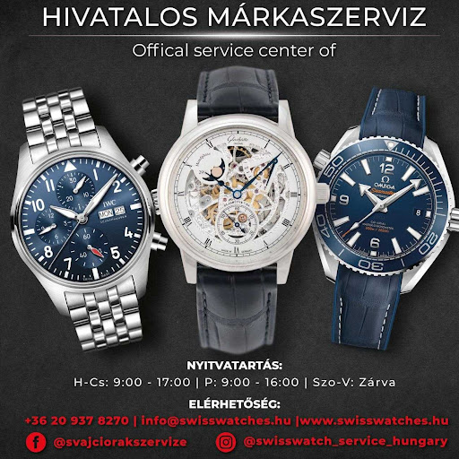 Svájci Órák Szervize Kft. (Swiss Watches Service Center)Svájci órák hivatalos márkaszervize.