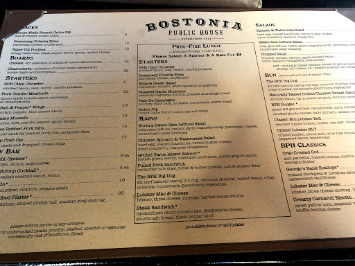 New England Restaurant «Bostonia Public House», reviews and photos, 131 State St, Boston, MA 02110, USA