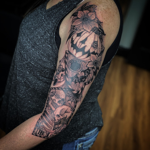 Explore chicken tattoo ideas, creative tattoo ideas in Elkview, available at Andy Electric Tattoos