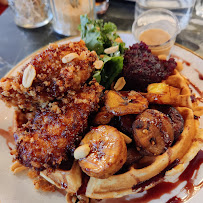 Chicken and Waffles du Restaurant Immersion République - Everyday brunch | Lunch | Coffeeshop à Paris - n°14