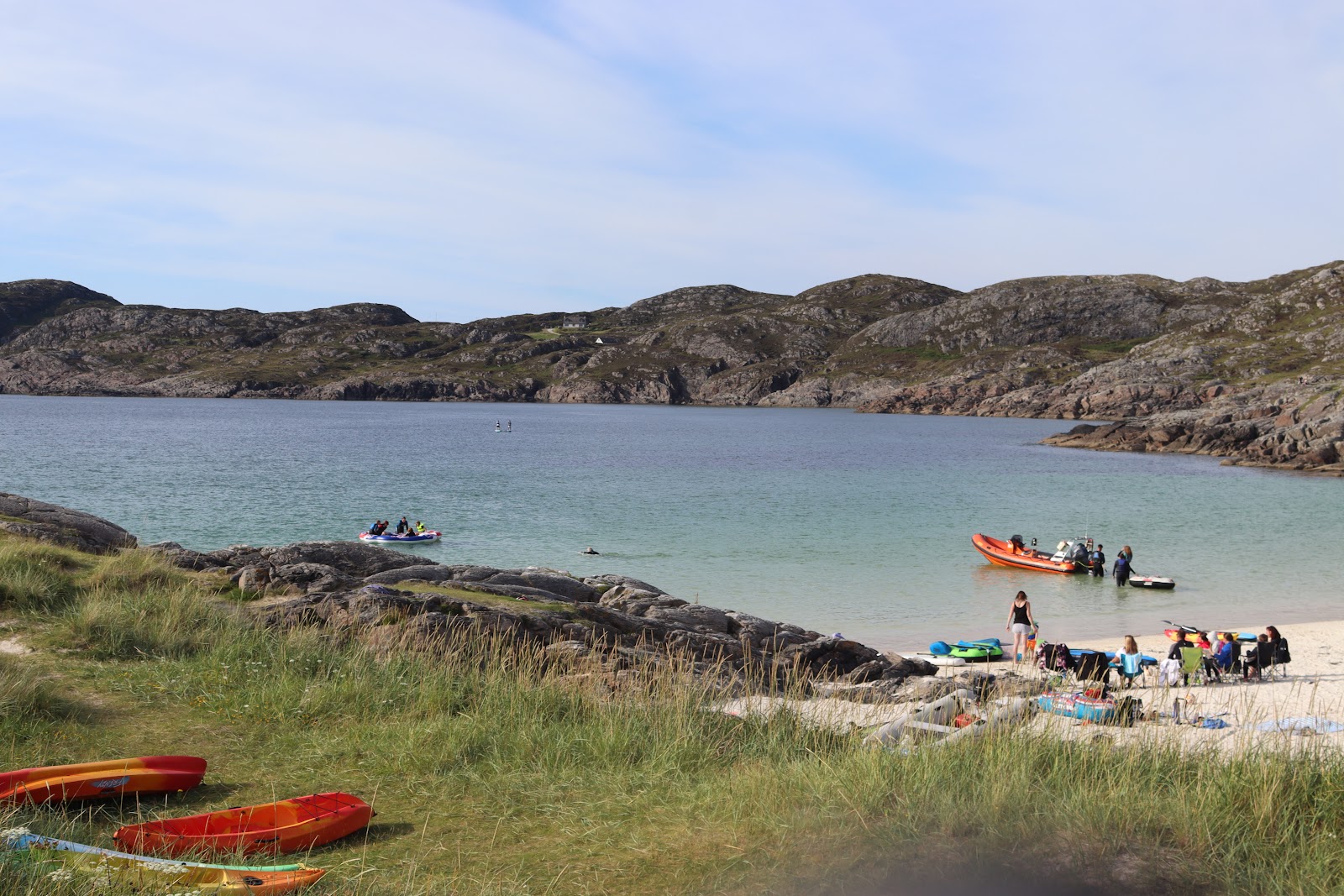 Photo de Achmelvich Bay situé dans une zone naturelle