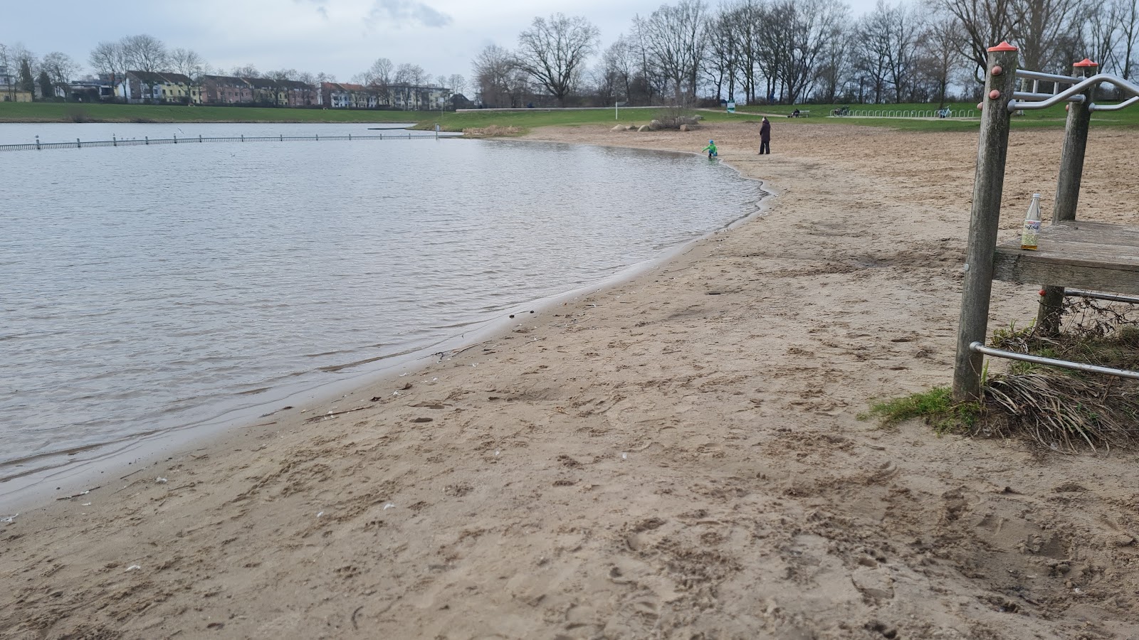 Foto van Werderseestrand en de nederzetting