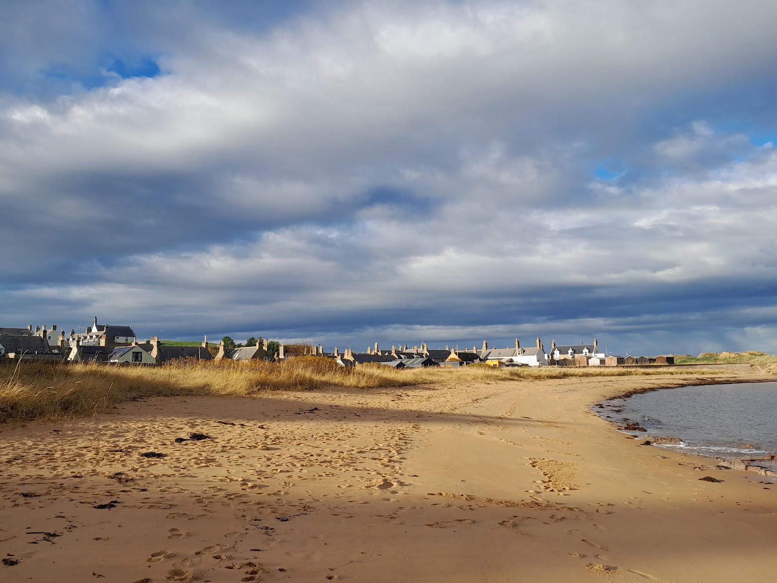 Foto de Findochty Beach - lugar popular entre os apreciadores de relaxamento