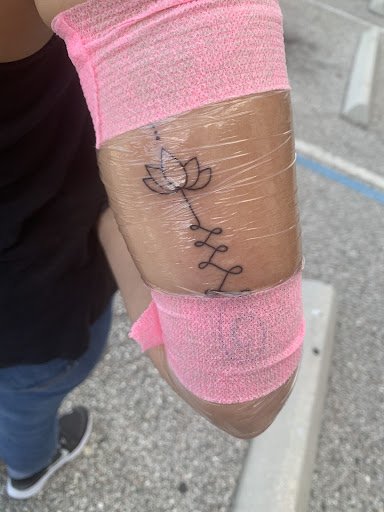 Explore never again tattoo ideas, creative tattoo ideas in Oviedo, available at Fine Ink Studios Tattoos