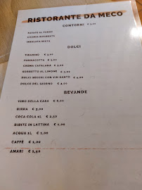 Restaurant Ristorante da Meco - Allumiere, RM à La Bianca (le menu)