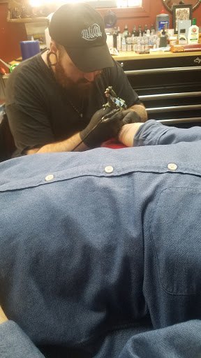 Tattoo Shop «Persecuted Tattoo», reviews and photos, 1788 E Poinsett Street Extension, Greer, SC 29651, USA