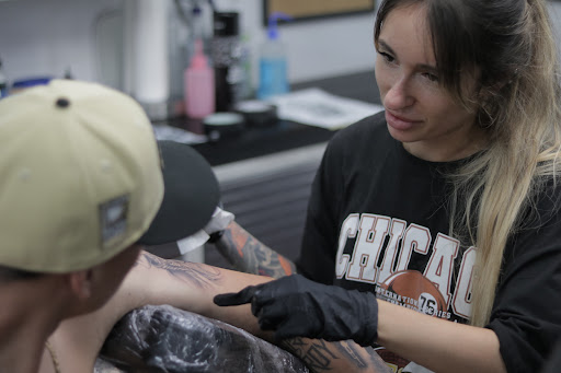 Explore mens tattoo sleeve ideas, creative tattoo ideas in Saint Petersburg, available at Lucky You Tattoo