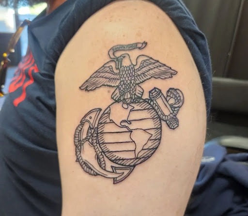 Explore broken chain tattoo ideas, creative tattoo ideas in Mesa, available at Ranger Tattoo & Piercing