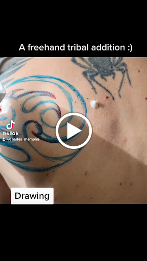 Explore neptune tattoo ideas, creative tattoo ideas in Traverse City, available at Pinups & Needles