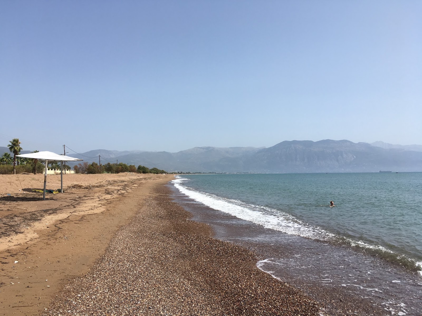 Zdjęcie Paralia Analipsi poparte klifami