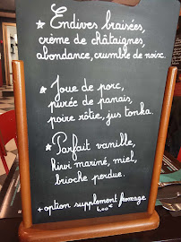 Bistro Bistro des Tilleuls à Annecy - menu / carte