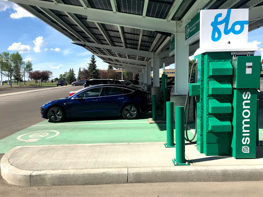 Electric vehicle charging station Edmonton