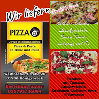 Menu / carte de Pizza 21 à Königsbrück