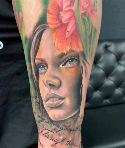 Explore black men tattoo ideas, creative tattoo ideas in Miami, available at Inkaholik Tattoos