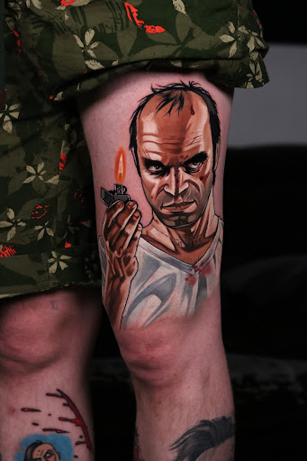 Explore egyptian tattoo ideas, creative tattoo ideas in Brooklyn, available at Don Vano by the Verrazzano