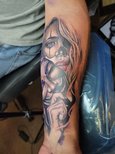 Explore colored tattoo ideas, creative tattoo ideas in Horn Lake, available at Sickside Tattoo Studio