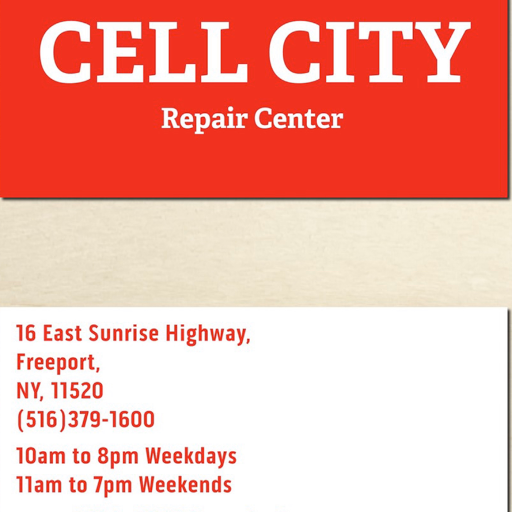 Cell Phone Store «Cell City», reviews and photos, 16 Sunrise Hwy, Freeport, NY 11520, USA