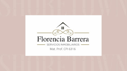 Florencia Barrera - Servicios Inmobiliarios