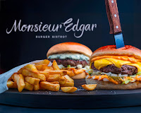 Plats et boissons du Restaurant de hamburgers Monsieur Edgar (Dark Kitchen) à Dijon - n°1