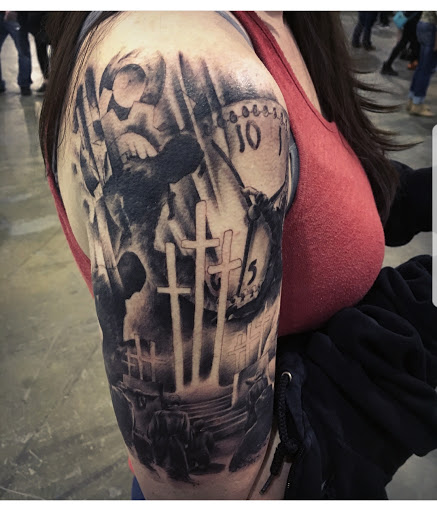 Explore dad tattoo ideas for daughter, creative tattoo ideas in Ambler, available at Tattoo GalaxyAmbler Piercing & Custom Tattoos