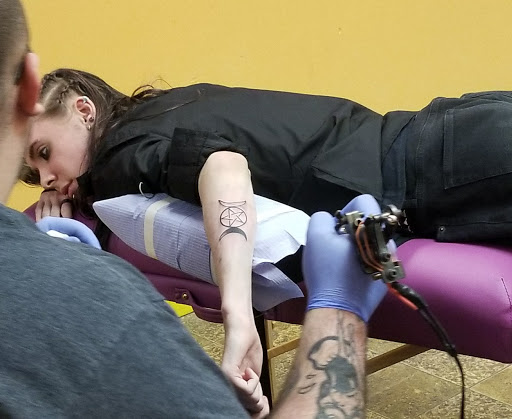 Explore mens cover up tattoo ideas, creative tattoo ideas in Elizabethtown, available at Big Daddys Tattoo