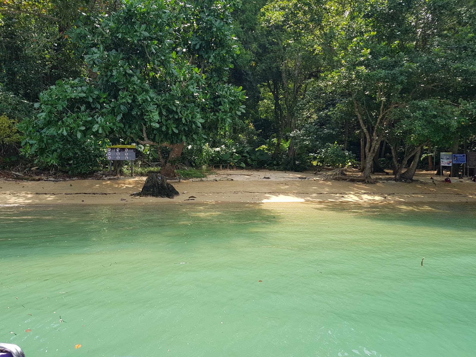 Foto van Kian Bay Beach met turquoise water oppervlakte