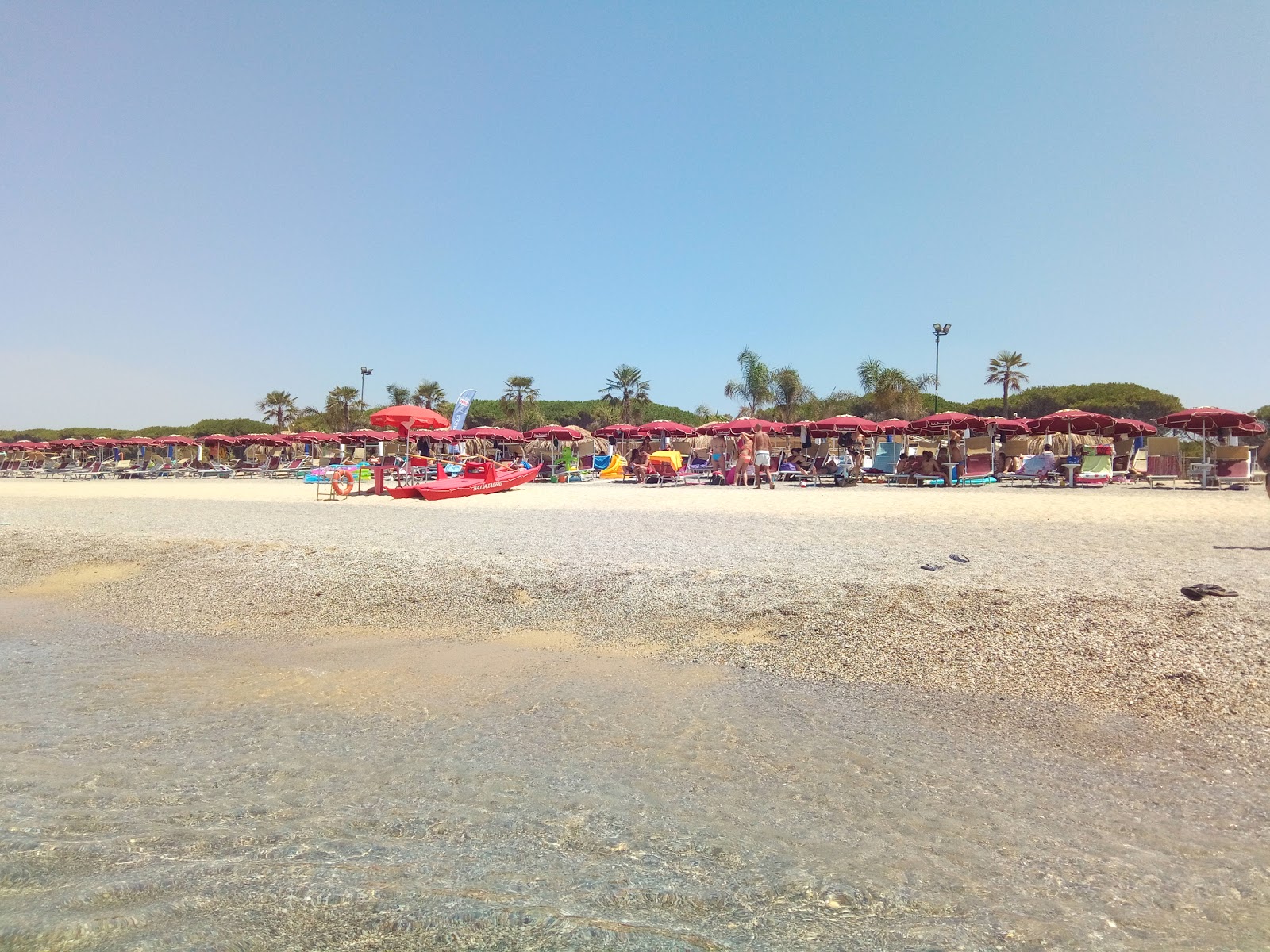Foto de Playa Lido Pescespada ubicado en área natural