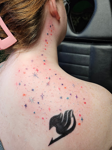 Explore family tree sleeve tattoo ideas, creative tattoo ideas in Abilene, available at La Leyenda Tattoo Co