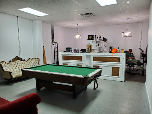 Explore back of head tattoo ideas, creative tattoo ideas in Rochester, available at 3rd eye tattoo and art gallery