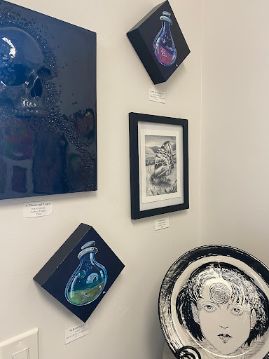 Explore rose sleeve tattoo ideas, creative tattoo ideas in Bakersfield, available at Top Hat Art Collective