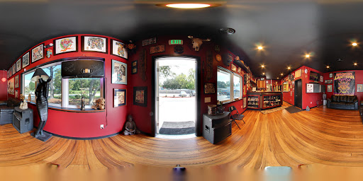 Explore mens space tattoo ideas, creative tattoo ideas in Charleston, available at Broken Lantern Tattoo