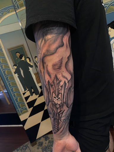 Explore cover up tattoo ideas on foot, creative tattoo ideas in East Northport, available at Cow Harbor Tattoo and Art